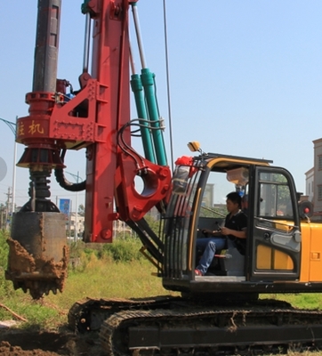 旋挖機,旋挖鉆機,鉆(打)樁機,廣西聯(lián)達旋挖鉆機5-30米打樁挖樁深度--農村城